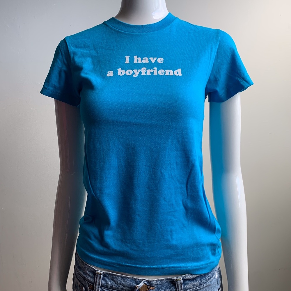 Vintage Adiqshun Orly Star boyfriend T-shirt top famous worn by Britney Paris